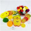 Simulation Fruit Models: Lemon, Orange, Strawberry, and Watermelon Slices for Decoration & Photography Props