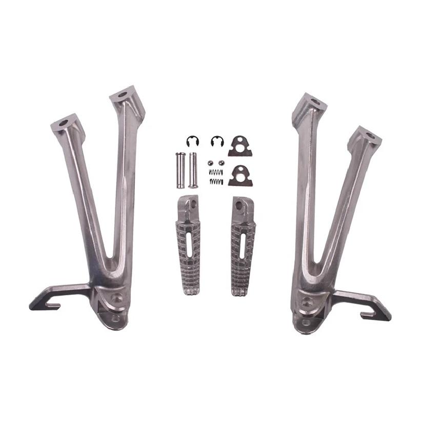 Motorcycle Rear Passenger Footrest Foot Pegs For Suzuki GSXR GSX-R 600 750 2006-2007 K6 K7