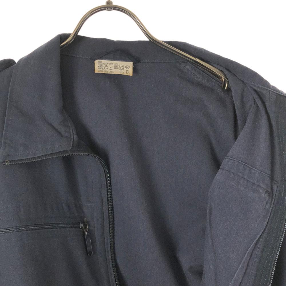 GERMAN MILITARY 80s Wappen Military jacket Navy Old vintage Men's Used