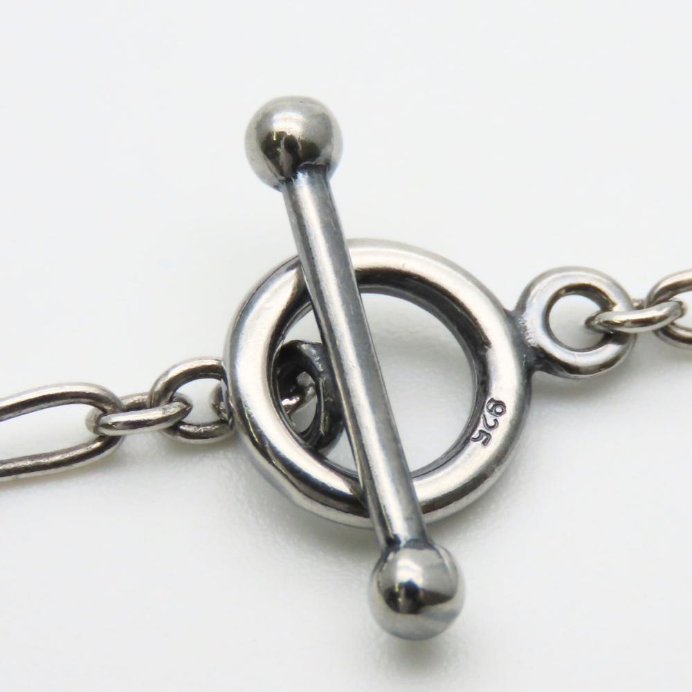 Used Georg Jensen Necklace Heritage 1994 Silver925/garnet 11.1g Silver Natural stone