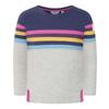 Lazy Jacks Girls Striped Breton Long-Sleeved T-Shirt