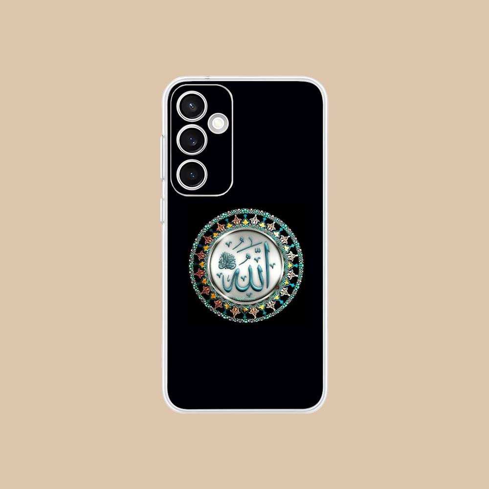 Subhan Allah Mobile Cell Phone Case for Samsung Galaxy S25 S24 S23 S22 S21Plus FE Ultra Clear Colorful Cover Luxury Cover