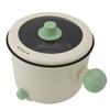 Electric Cooking Pot Multifunctional Non Stick Portable Mini Electric Hot Pot for Kitchen Dorm 1.8L EU Plug 220V