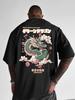 Nuova T-shirt Stampata in Stile Europeo e Americano, Comoda e Traspirante, Girocollo, Puro Cotone, Adatta Sia a Uomini che a Donne