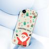 For iPhone 17 Air Case Christmas Gifts Pattern Printing Straight Edge TPU Phone Back Cover
