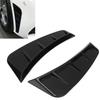 Side Marker Air Wing Vent Cover Trim ABS Glossy Black ABS Universal Exterior Accessories for Car