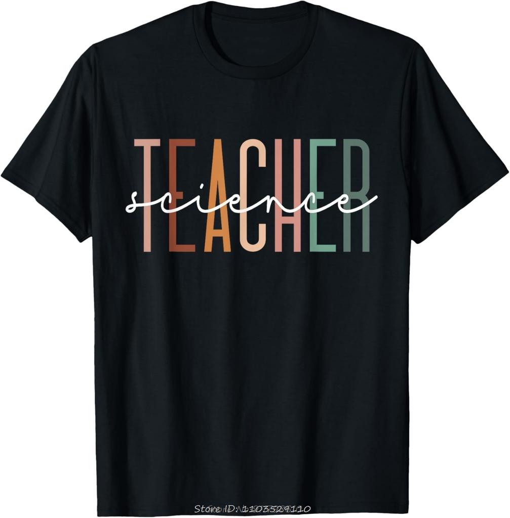 Funny Gift Science Teacher Chemistry Biology Physics Teacher Student T-Shirtunisex Clothing Custom Printed Streetwear Harajuku