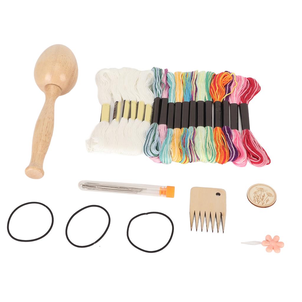 Darning Egg for Socks with Large Eye Needles Sewing Threads Needle Minder DIY Handicraft Wooden