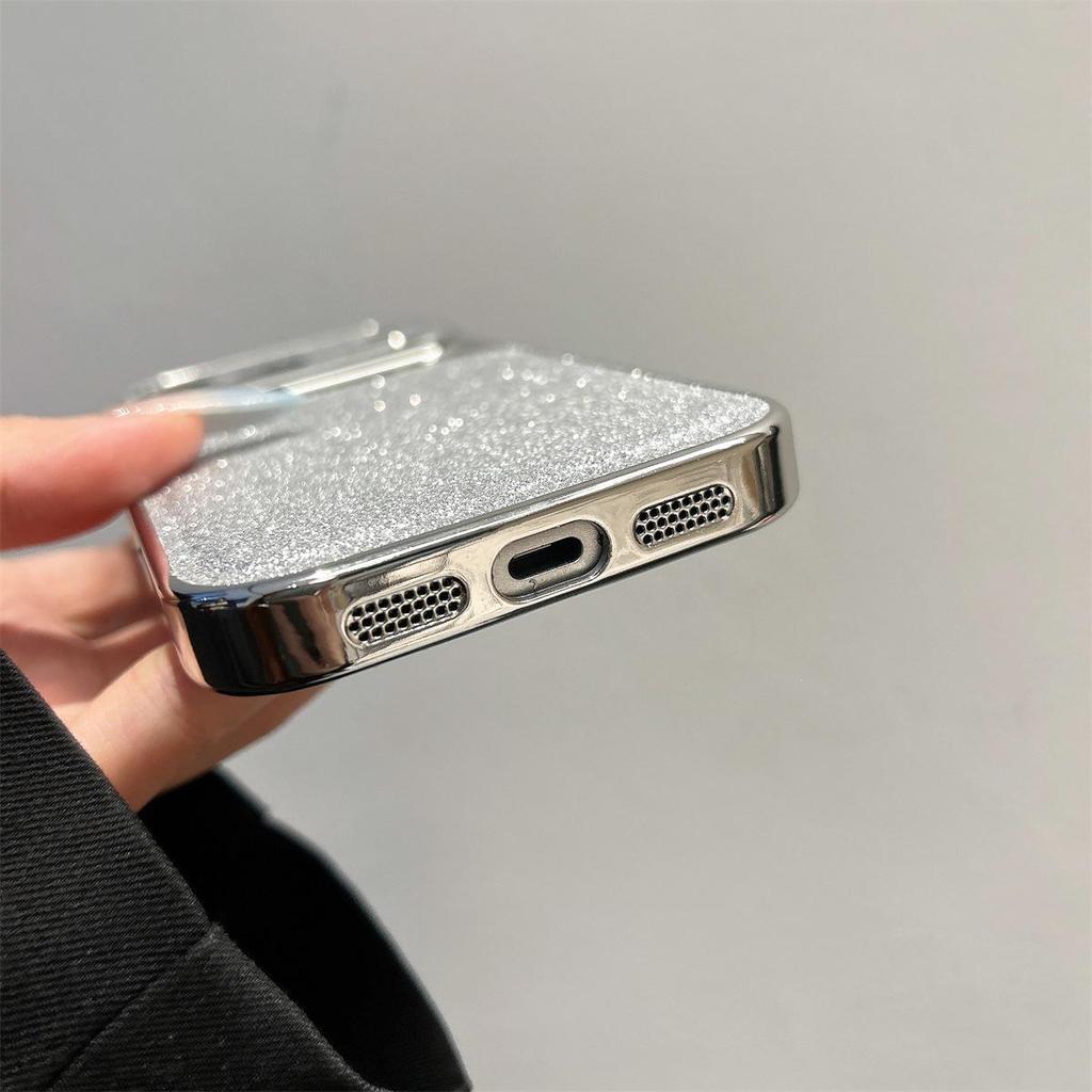 Galaktisches Fenster iPhone 14/13 Kompatibel ProMax Anti-Fall Hülle mit Galvanik