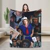 Steve Harrington Blankets  Soft Funny Plush Throw Blanket For Kids Bedroom Flannel Bedspread Bed Cover