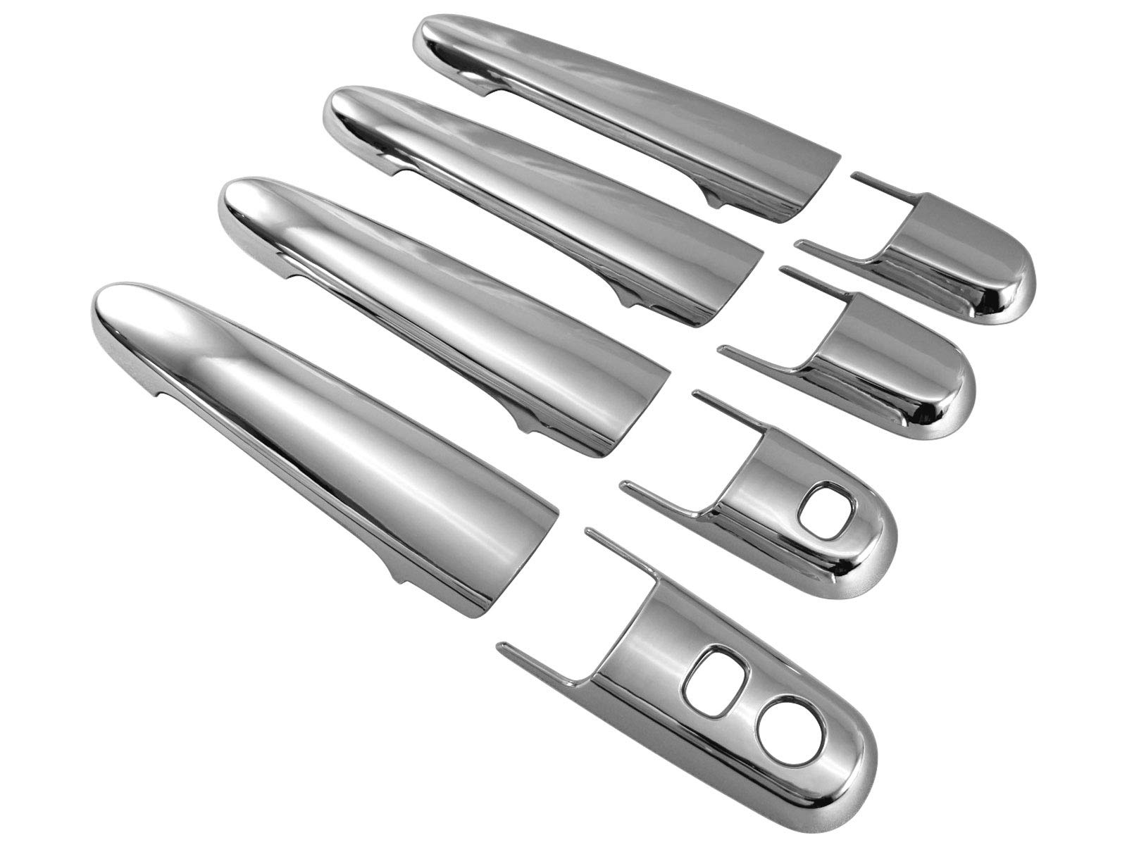 

BRIGHTZ Chrome Door Handle Covers and Knobs for Passo M700A/M710A (N Set) [TNT600-NOBU-FS-AD2AE1AI1] M700/M710/M 700/710