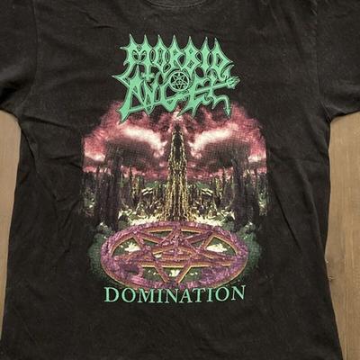 Nouveau T-shirt Domination Morbid Angel Cadeau Pour Fans Unisexe S-5XL BI04_299