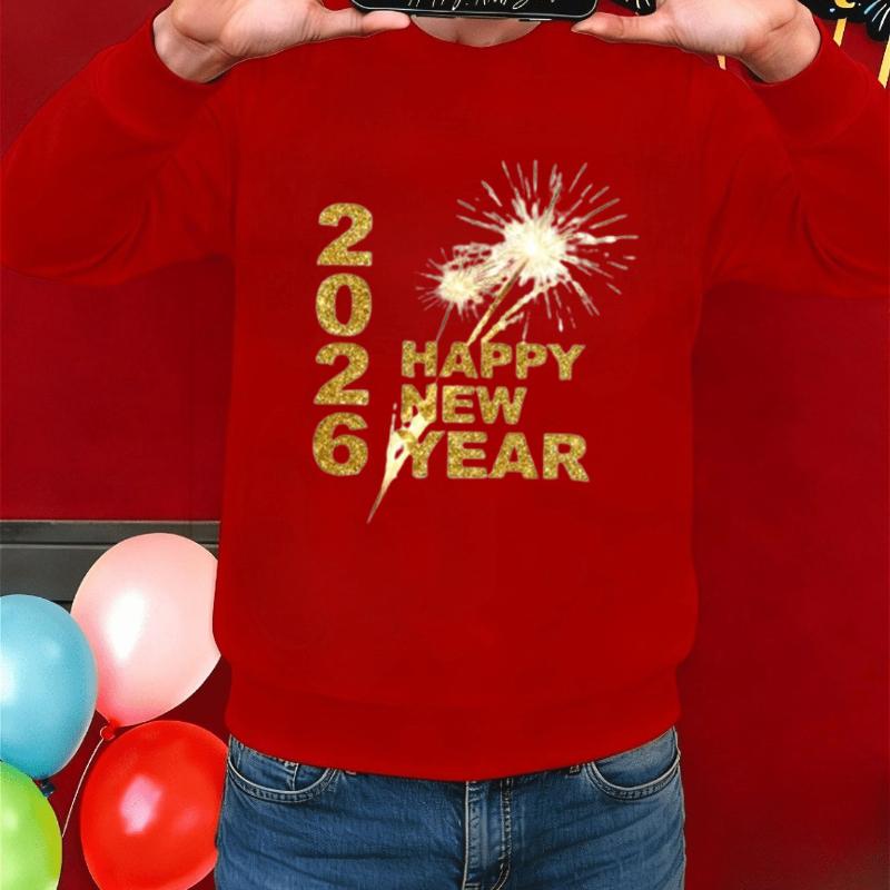 

2026 Худи мужское с круглым вырезом свободного кроя, расслабленное и стильное XXL красный