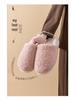 Detachable Winter Indoor Non-Slip Furry Velvet Waterproof Slippers for Couples