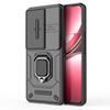 For vivo V50 5G Case PC+TPU Kickstand Phone Protector with Lens Cover