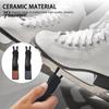 240 Grit Ice Skate Sharpener 2 Pcs Ceramic V-Shaped Blade Sharpening Hockey Tool Double-Sided Whetstone Accessories