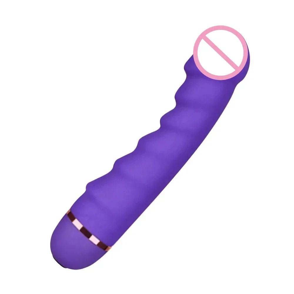 New Strong 20 Modes Female Realistic Penis Vibrator G-spot Clitoral Stimulator Vaginal Clitoral Masturbator Adult Sex Products