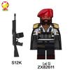 Crossfire Delta Operator Deep Blue Figure Building Blocks Toy Model