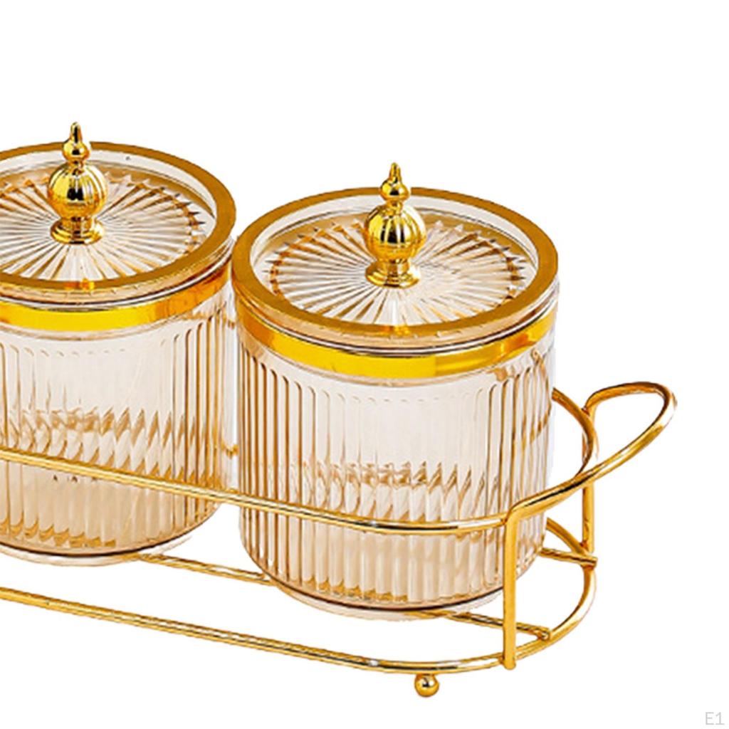 Dry Fruit Tray with Lid Appetizer Serving Plate Food Storage Container Snacks Dish Divided Nut Bowl