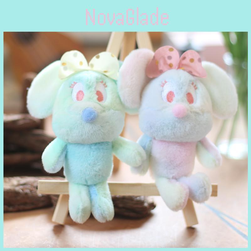 Adorable Cute Mouse Plush Toy Doll With Keychain Soft Short Plush Stuffed Animal