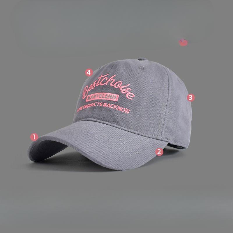 Women's Fashion Summer Baseball Cap Showing Small Face Original American Retro Versatile Soft Top