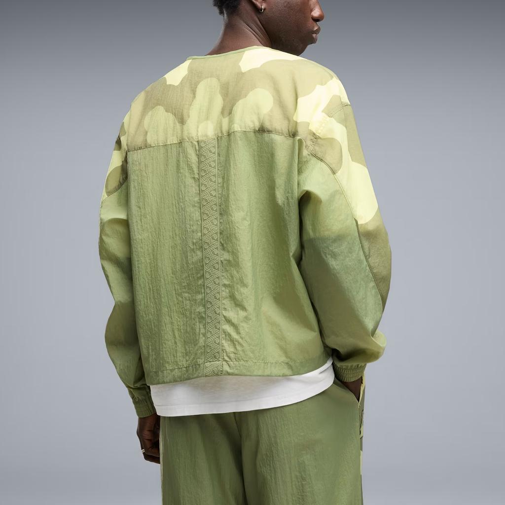 PUMA x COTE D'IVOIRE x SALEHE BEMBURY KING Track Jacket 'Calming Green' Men's 635123-25