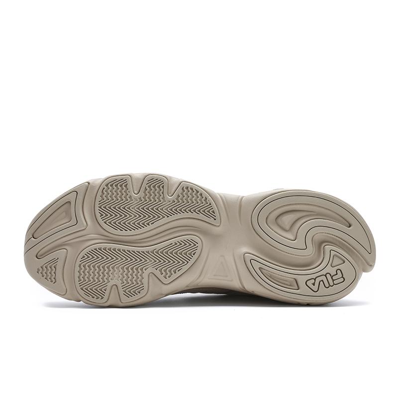 New FILA Mars 2 Cushioning, Wear Resistant Low Top Running Shoes Men's Silk Brocade Brown F12M442124FDS