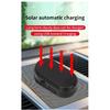 1pc Car Fake Security Light Solar Powered Simulated Dummy Alarm Wireless Warning Anti-Theft Caution Lamp LED Flashing Lights Dome Lights 6