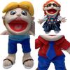 Lustiger Cartoon Offener Mund Junge Handpuppe Plüschtier Für Eltern-Kind-Interaktion Und Frühpädagogik Geschenk Charaktere)