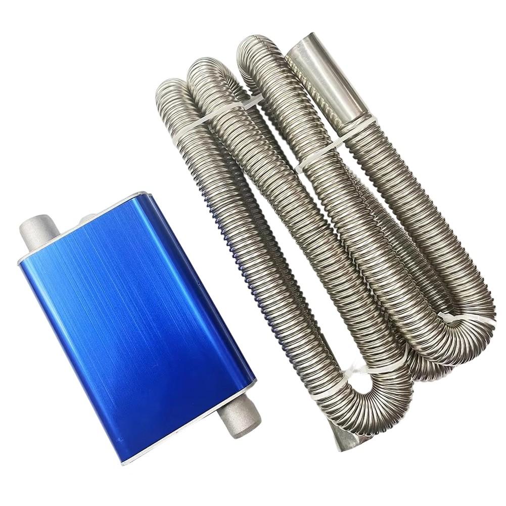 Aluminum Alloy Construction Car Air Diesel Heater Exhaust Pipe Kit