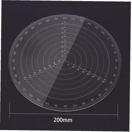 High-Precision Center Finder Tool, Creative Lathe Work Compass Circle Gauge Machining Tool for Wood Turning and Drawing