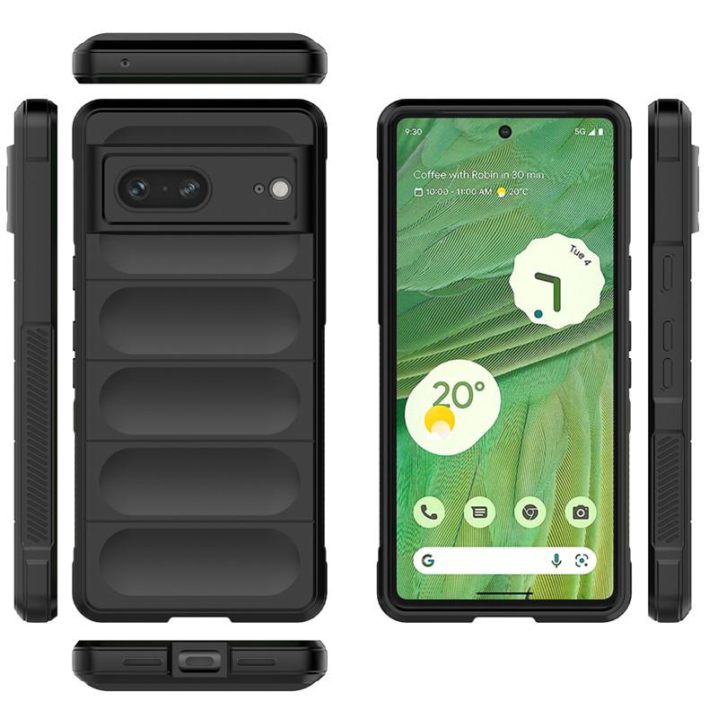 For Google Pixel 7 Case Google Pixel 7 Pro 6A Cover Cases Skin-Friendy Shockproof Silicone Phone Back Cover For Google Pixel 7