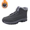 New Snow Boots Men Lace Up Mens Shoes Breathable Winter Boots For Men Casual Men Shoe Waterproof Ankle Boots Footwear Work Shoes
