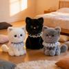 Large Bella Cat Plush Toy - Cute Valentine's Day Gift for Girlfriend