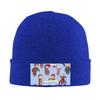 Anime Curious George Monkey Warm Knitted Cap Hip Hop Bonnet Hat Autumn Winter Outdoor Beanies Hats for Unisex Adult