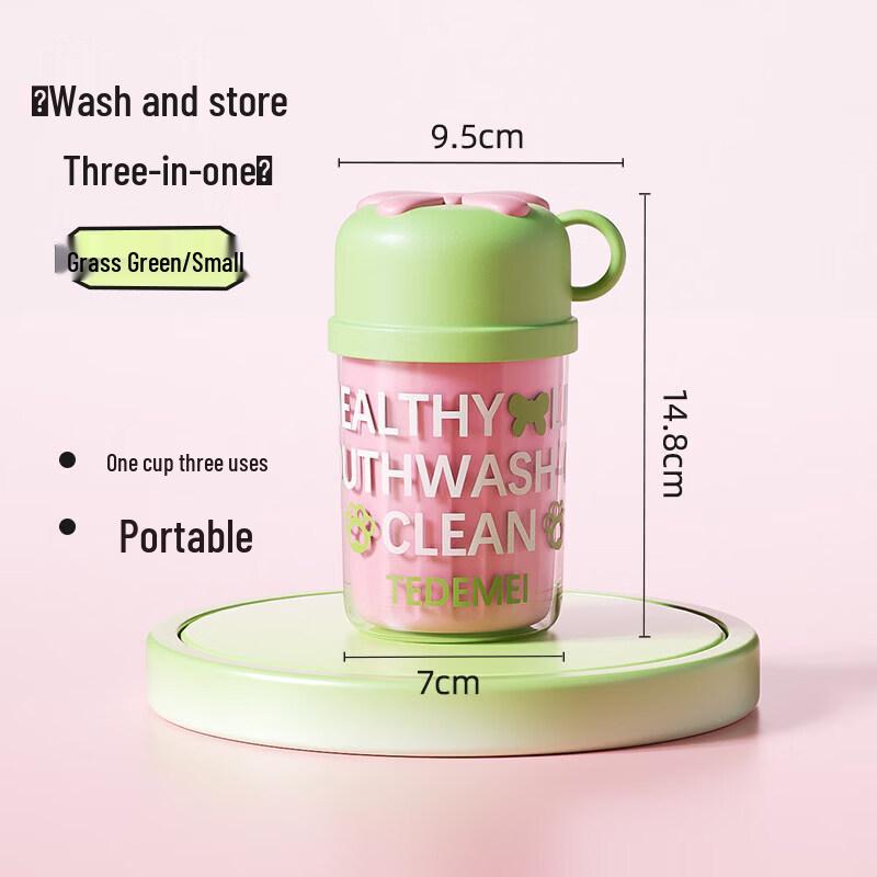 LIEI Portable 3-in-1 Travel Wash Cup for Children