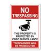 No Trespassing No Entry Private Property Warning Signs Public Garage Workshop Wall Decor Vintage Metal Sign 8x12 Inch