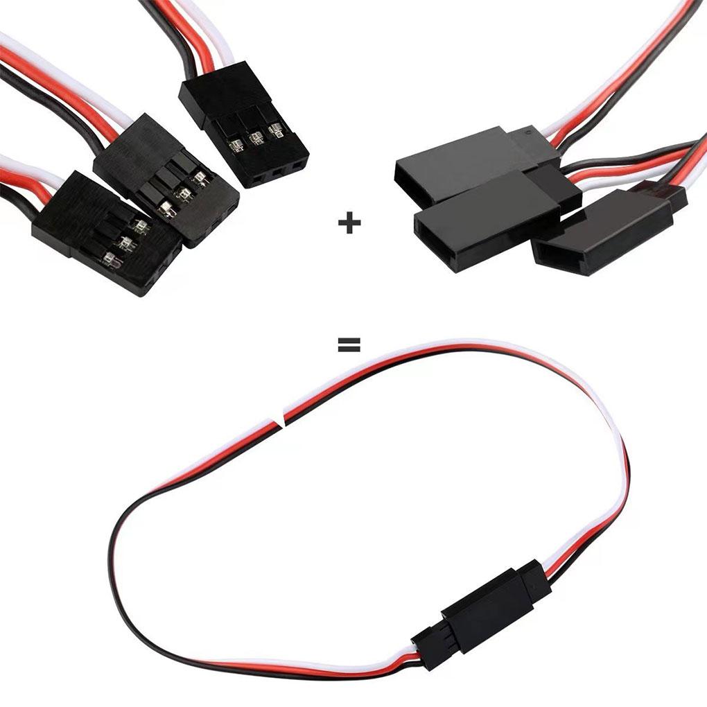 Universal Model Servo Extension Cable - Premium ABS Extension Cord Wire Connectors Extension