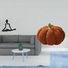 Creative Abstract Pumpkin Thinker Sculpture Decorative Figurine Unique Sofa Cushion Ornament for