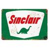 Vintage Gasoline Tin Sign Retro Metal Wall Art Man Cave Decor
