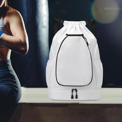 Tennis Backpack Badminton Racquet Bag Portable Water Resistant Racket with Shoe