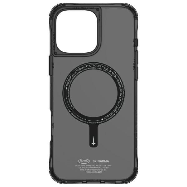 Skinarma Case Saido Iphone 16 Pro 6.3   Magnetic Charging Black/Black