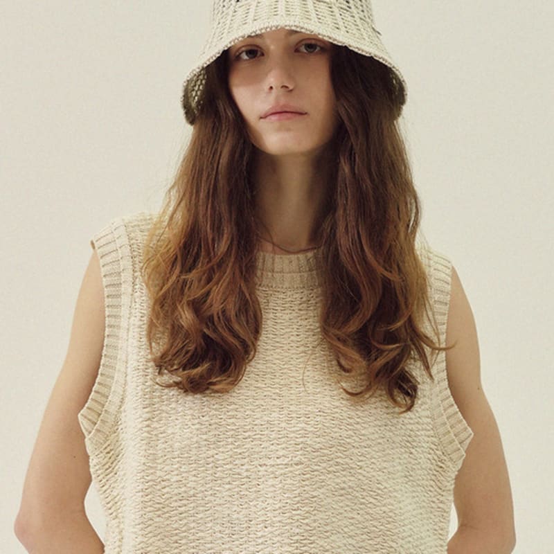 

Вязаная панама Marchen Amo_3 цвета black