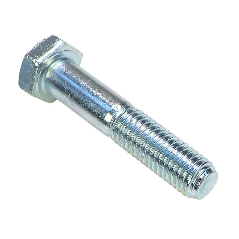 Hexagonal Head Screw, Partial Thread M12x60, Class 8.8, DIN931, White Galvanized