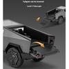 1/24 Scale Tesla Cyber Toys Off Road Truck Alloy Metal Diecast Car Model Sound and Light Boutique Decorative Collection Ornaments Birthday