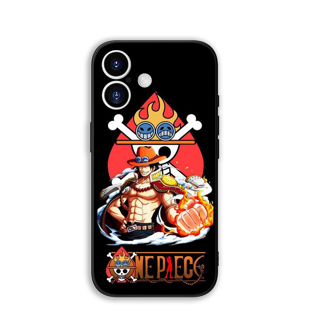 Cover for Xiaomi Redmi Note 13 A3 14 Pro Plus 9T 14C 13C 13X 9C NFC + Pro+ 5G 4G Phone Case Portgas D Ace One Pieces Luffy