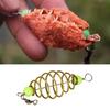 20Pcs Fishing Spring Baits Cage Set Glowing Fishing Feeder Baits Cage Fishing Tackle Baits Holder Feeder Fishing Tool