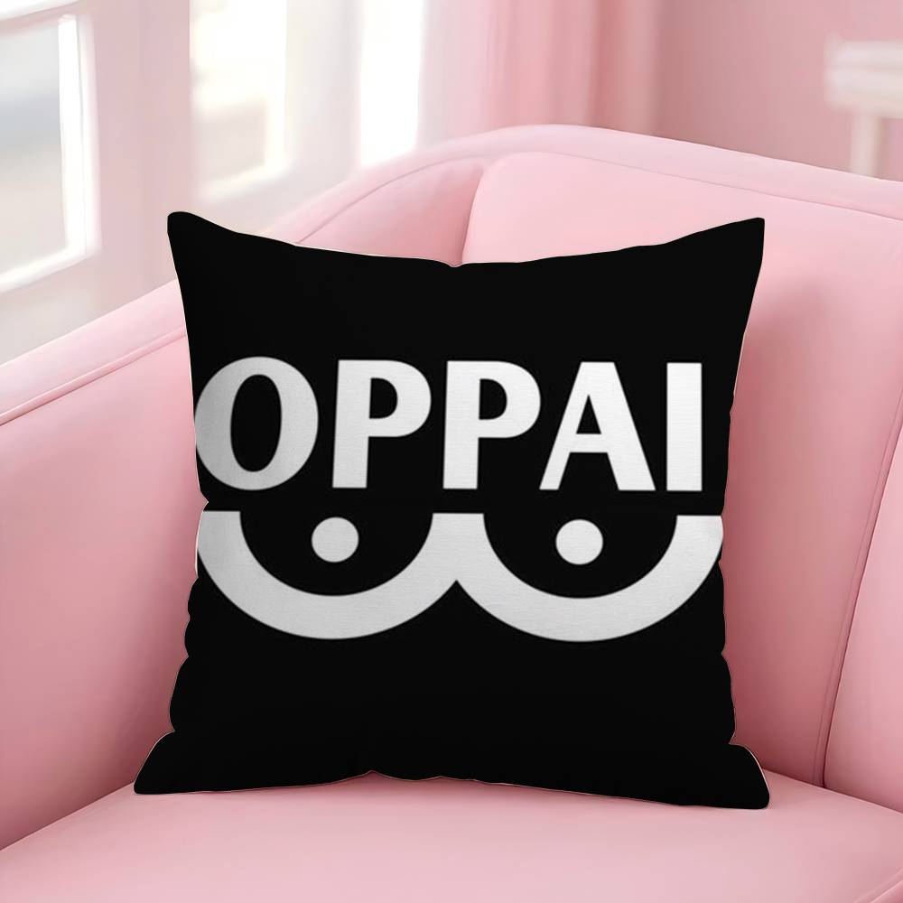 Anime One-Punch logo Man  Personalized Pillow Cover Kids Bedroom Wild Party Decor Pillowcase kid Birthday shower Gift