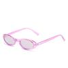 Small frame sunglasses women's oval frame fashion hipster driving hip hop sunglasses European and American glasses