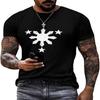 Camiseta Casual Gola Redonda 3 Estrelas e Sol Filipinas Camiseta de Algodão Camiseta de Verão
